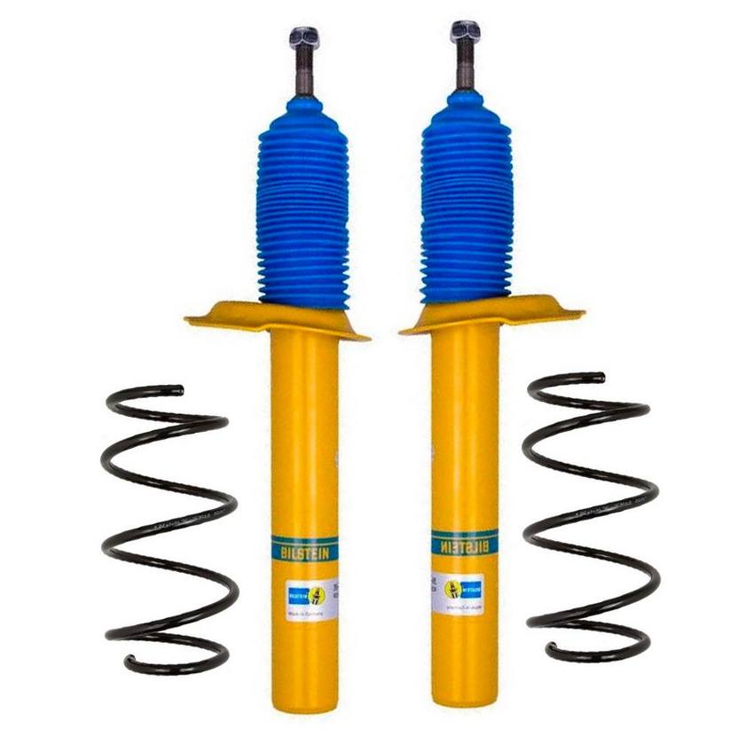 BMW Suspension Strut and Coil Spring Kit - Front (Standard Suspension) (B8 Performance Plus) 31331093068 - Bilstein 3817508KIT